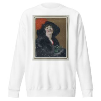 Christmas Puck by William Ely Hill Sweatshirt