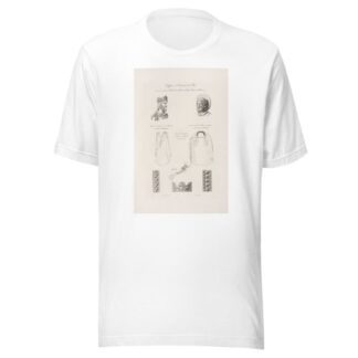 Coiffures et ornemens de rois, qui se soient au portail de l’église de Notre-Dame de Chartres. by Nicolas Xavier Willemin T-Shirt