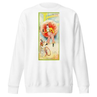 Affichette cirque by Maurice Milliere Sweatshirt