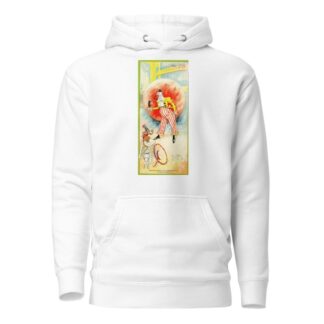 Affichette cirque by Maurice Milliere Hoodie