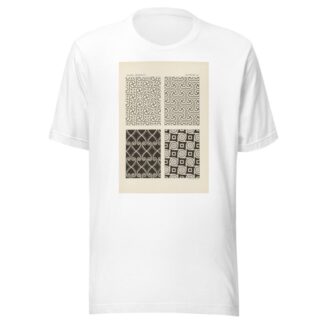 Outlines of ornament in the leading styles Pl.18 by George Ashdown Audsley T-Shirt