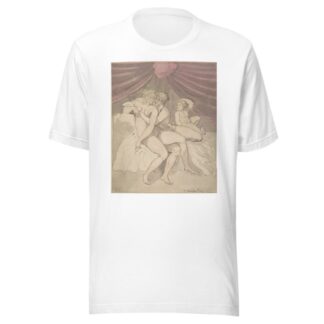 Nude Couple Embracing by Thomas Rowlandson T-Shirt