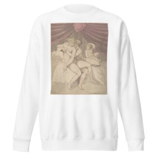 Nude Couple Embracing by Thomas Rowlandson Sweatshirt
