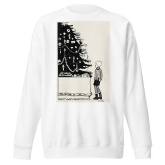 Iwan bij een kerstboom by C. Goes Sweatshirt