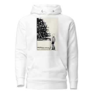Iwan bij een kerstboom by C. Goes Hoodie