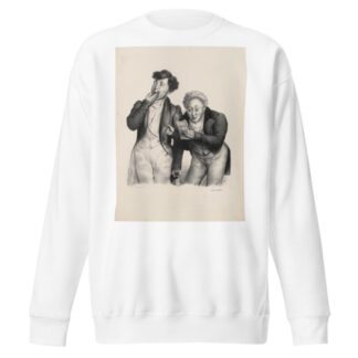 Un poëte romantique by Charles-Joseph Traviès de Villers Sweatshirt