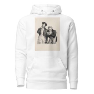 Un poëte romantique by Charles-Joseph Traviès de Villers Hoodie