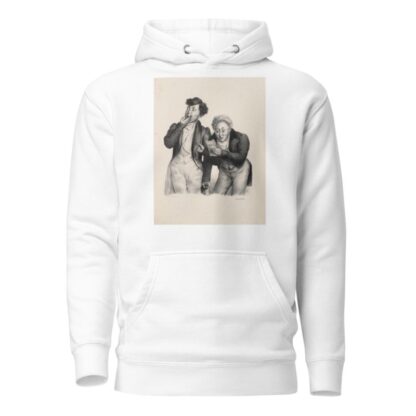 Un poëte romantique by Charles-Joseph Traviès de Villers Hoodie
