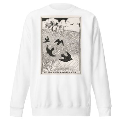 The Ploughman and his Sons by Percy J. Billinghurst Sweatshirt