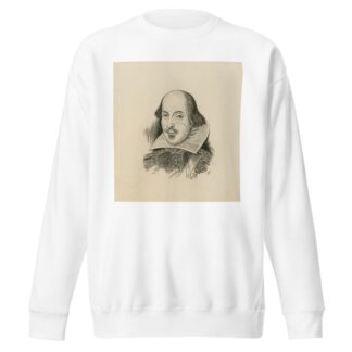 Portrait of Shakespeare by W.F. Kurze Sweatshirt