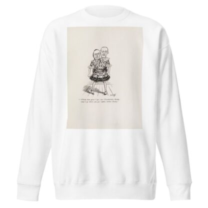 Cartoons in rhyme and line Pl.06 by Sir Wilfrid Lawson Sweatshirt
