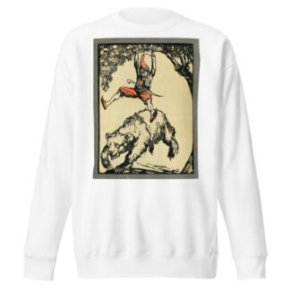Forty-four Turkish fairy tales Pl 11 by Willy Pogany Sweatshirt