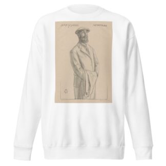 Portret van Dirk Hidde Nijland met jas over de arm by Simon Moulijn Sweatshirt