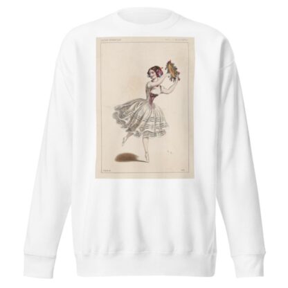 Mme Cérito-St.-Léon, rôle de Stella, 2e tableau by Alexandre Lacauchie Sweatshirt