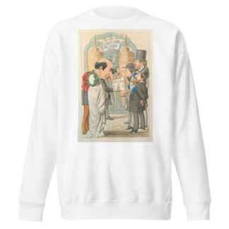 L’esposizione marittima visitata da Dante e Virgilio Pl.12 by Antonio Manganaro Sweatshirt