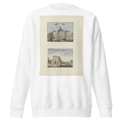 Beurs Delftse Poort De Beurs d’Delfsche Poort by Johannes de Vouw Sweatshirt