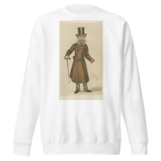 Turf Devotees; ‘The Lad’, Lieutenant-Colonel the Hon. Henry Townshend Forester, December 29, 1883 by Leslie Matthew Ward Sweatshirt