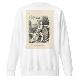 Ajax Defying the Lightning by Sir John Tenniel Sweatshirt