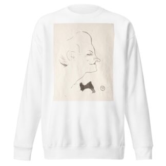 Le Café-concert; Yvette Guilbert by Henri de Toulouse-Lautrec Sweatshirt