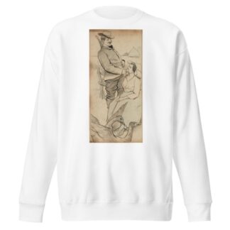 Couple à la campagne by Fernand Louis Gottlob Sweatshirt