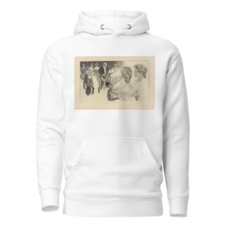 The comic song by Charles Dana Gibson Hoodie