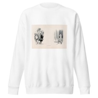 Two blind women by Charles Dana Gibson Sweatshirt