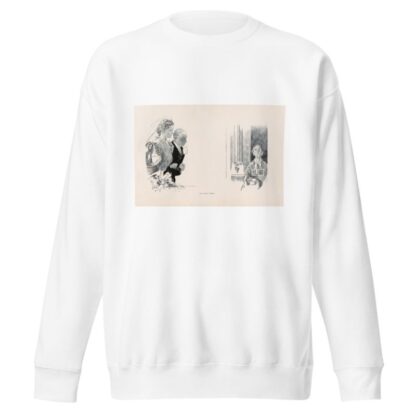 Two blind women by Charles Dana Gibson Sweatshirt
