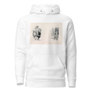 Two blind women by Charles Dana Gibson Hoodie