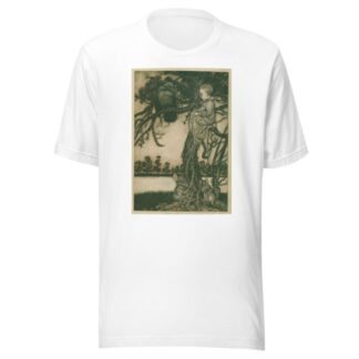 Put his strange case before old Solomon Caw by Arthur Rackham T-Shirt