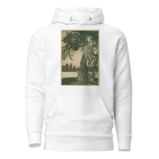 Put his strange case before old Solomon Caw by Arthur Rackham Hoodie