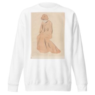Study of a Seated Woman by Jean-Louis Forain Sweatshirt