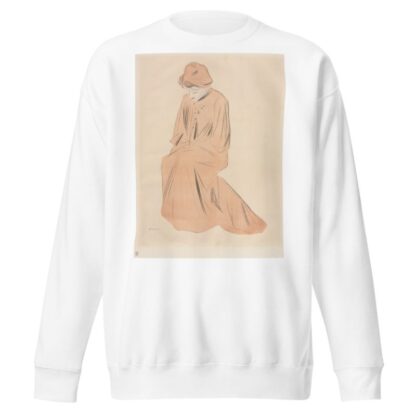 Study of a Seated Woman by Jean-Louis Forain Sweatshirt
