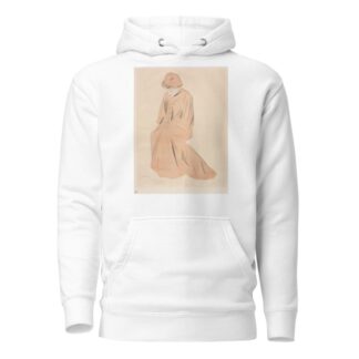 Study of a Seated Woman by Jean-Louis Forain Hoodie