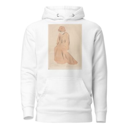 Study of a Seated Woman by Jean-Louis Forain Hoodie