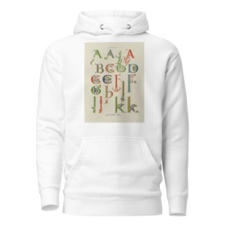 Alphabets: numerals, and devices of the middle ages Pl.04 by Henry Shaw Hoodie