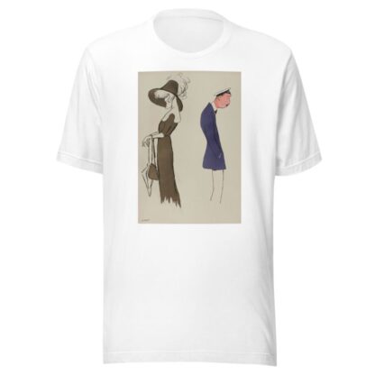 un homme et une femme by Georges Goursat (Sem) T-Shirt