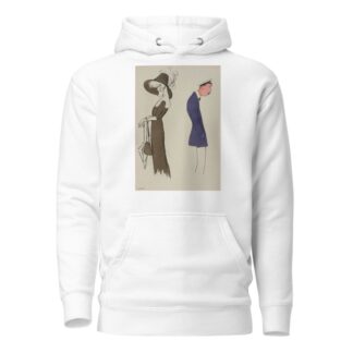 un homme et une femme by Georges Goursat (Sem) Hoodie
