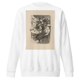 Le Printemps a Pleins Verres by Théophile Alexandre Steinlen Sweatshirt