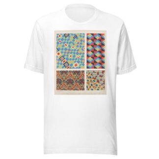 Four geometric compositions by André Durenceau T-Shirt