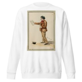 Le chanteur sentimental by F. Séguin Sweatshirt