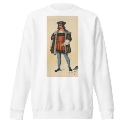 Historical costumes Pl.55 by Charles Bianchini Sweatshirt