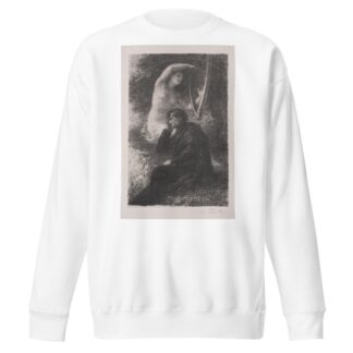 Lélio; The Aeolian Harp by Henri Fantin-Latour Sweatshirt
