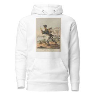 Head runner of runaways, from Leipzig Fair by Thomas Rowlandson Hoodie