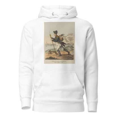 Head runner of runaways, from Leipzig Fair by Thomas Rowlandson Hoodie