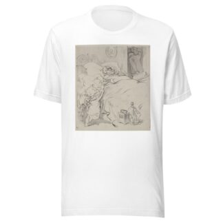 Two toddlers, ‘Life Insurance Scandal’ and ‘Rail Road Scandal,’ climb into bed with ‘Corporate Corruption’ by Joseph Ferdinand Keppler T-Shirt