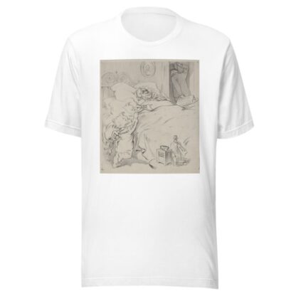 Two toddlers, ‘Life Insurance Scandal’ and ‘Rail Road Scandal,’ climb into bed with ‘Corporate Corruption’ by Joseph Ferdinand Keppler T-Shirt