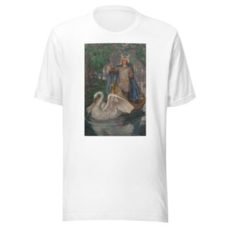 Lohengrin, Knight of the Swan book cover by Violet Oakley T-Shirt