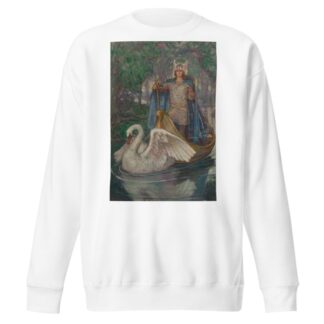 Lohengrin, Knight of the Swan book cover by Violet Oakley Sweatshirt