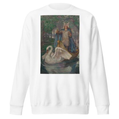 Lohengrin, Knight of the Swan book cover by Violet Oakley Sweatshirt