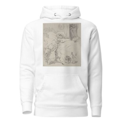 Two toddlers, ‘Life Insurance Scandal’ and ‘Rail Road Scandal,’ climb into bed with ‘Corporate Corruption’ by Joseph Ferdinand Keppler Hoodie